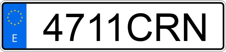 Numer rejestracyjny 4711CRN posiada VOLVO FM12