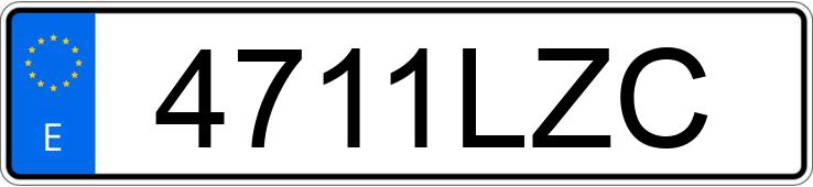 Numer rejestracyjny 4711LZC posiada MERCEDES GLC (253)