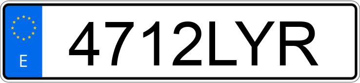 Numer rejestracyjny 4712LYR posiada BMW SERIE 8 GRAN COUPE F93 M8 COMPETITION