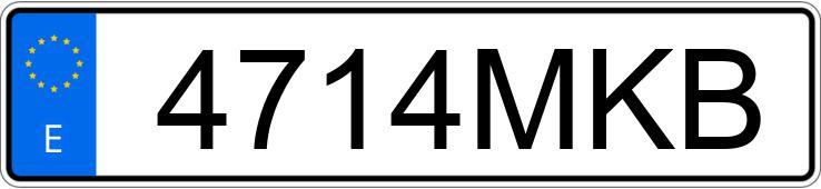 Numer rejestracyjny 4714MKB posiada HYUNDAI KONA Numer rejestracyjny 4714MKB posiada HYUNDAI KONA