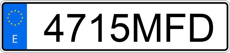 Numer rejestracyjny 4715MFD posiada VOLKSWAGEN TRANSPORTER Numer rejestracyjny 4715MFD posiada VOLKSWAGEN TRANSPORTER