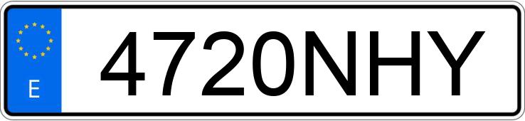 Numer rejestracyjny 4720NHY posiada MERCEDES CLA (118) Numer rejestracyjny 4720NHY posiada MERCEDES CLA (118)