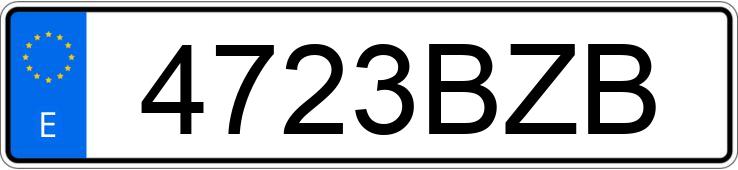 Numer rejestracyjny 4723BZB posiada LAND ROVER DISCOVERY Numer rejestracyjny 4723BZB posiada LAND ROVER DISCOVERY