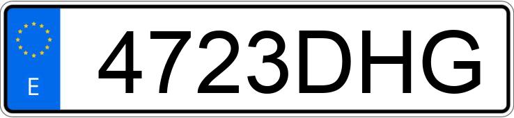 Numer rejestracyjny 4723DHG posiada BMW SERIE 3 Numer rejestracyjny 4723DHG posiada BMW SERIE 3