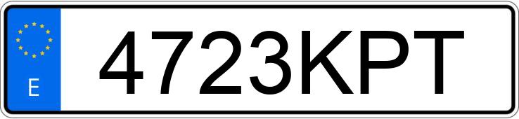 Numer rejestracyjny 4723KPT posiada MINI COUNTRYMAN