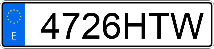 O número de registro 4726HTW tem CITROEN C3 O número de registro 4726HTW tem CITROEN C3