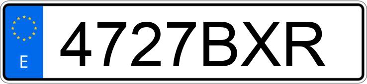 Numer rejestracyjny 4727BXR posiada BMW SERIE 3 Numer rejestracyjny 4727BXR posiada BMW SERIE 3