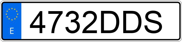 Numer rejestracyjny 4732DDS posiada VOLKSWAGEN GOLF Numer rejestracyjny 4732DDS posiada VOLKSWAGEN GOLF