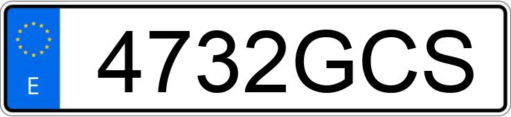 Registreringsnummeret 4732GCS har SEAT ALTEA