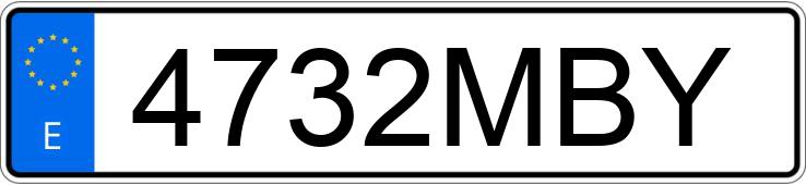 Numer rejestracyjny 4732MBY posiada PEUGEOT 308 Numer rejestracyjny 4732MBY posiada PEUGEOT 308