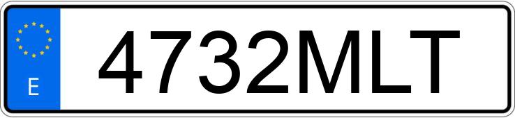 Numer rejestracyjny 4732MLT posiada IVECO S-WAY