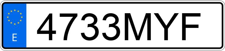 Numer rejestracyjny 4733MYF posiada MINI MINI