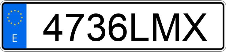 Numer rejestracyjny 4736LMX posiada RENAULT CAPTUR