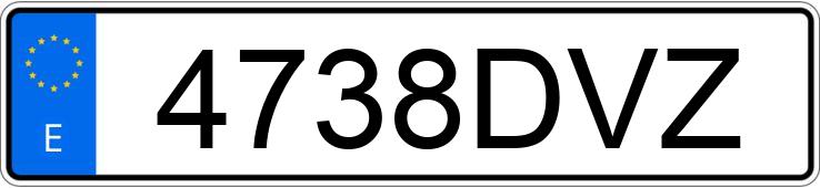 Numer rejestracyjny 4738DVZ posiada HONDA VT 750 C Numer rejestracyjny 4738DVZ posiada HONDA VT 750 C