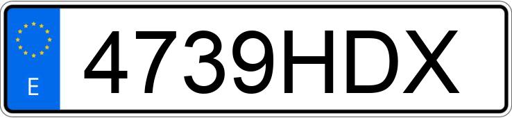 Numer rejestracyjny 4739HDX posiada MERCEDES E (212-207) Numer rejestracyjny 4739HDX posiada MERCEDES E (212-207)