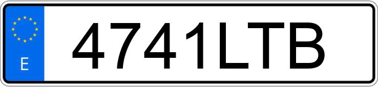 Numer rejestracyjny 4741LTB posiada MAZDA CX-30 Numer rejestracyjny 4741LTB posiada MAZDA CX-30