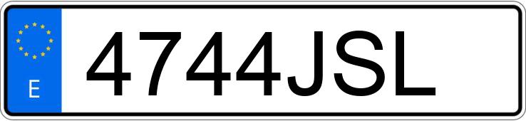 Numer rejestracyjny 4744JSL posiada CITROEN C4 GRAND PICASSO