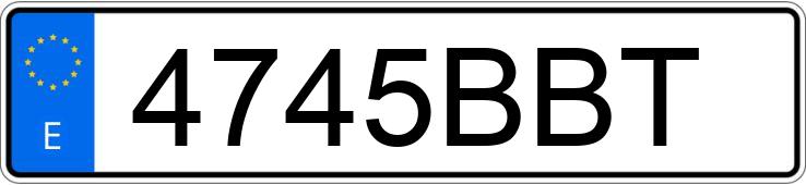 Numer rejestracyjny 4745BBT posiada BMW SERIE 8 Numer rejestracyjny 4745BBT posiada BMW SERIE 8