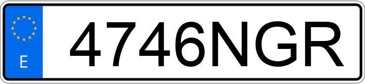 Numer rejestracyjny 4746NGR posiada MERCEDES ACTROS