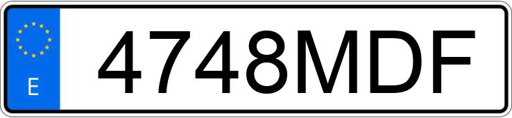 Numer rejestracyjny 4748MDF posiada HONDA X-ADV