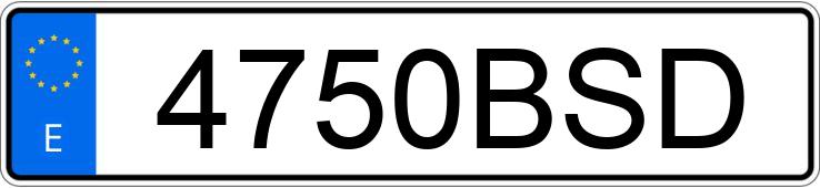 Numer rejestracyjny 4750BSD posiada RENAULT MEGANE Numer rejestracyjny 4750BSD posiada RENAULT MEGANE