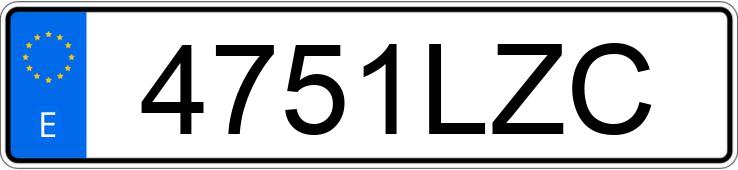 Numer rejestracyjny 4751LZC posiada PORSCHE MACAN Numer rejestracyjny 4751LZC posiada PORSCHE MACAN