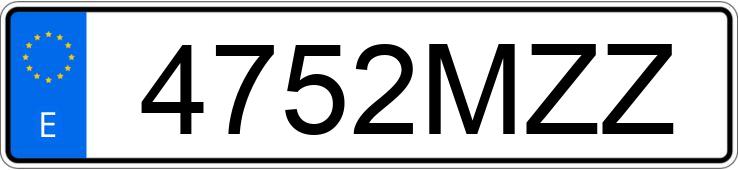 Numer rejestracyjny 4752MZZ posiada PEUGEOT 208 Numer rejestracyjny 4752MZZ posiada PEUGEOT 208