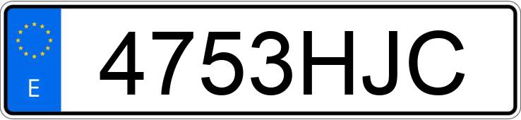 Numer rejestracyjny 4753HJC posiada VOLKSWAGEN BEETLE Numer rejestracyjny 4753HJC posiada VOLKSWAGEN BEETLE