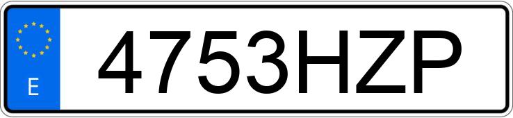 Numer rejestracyjny 4753HZP posiada VOLKSWAGEN POLO Numer rejestracyjny 4753HZP posiada VOLKSWAGEN POLO