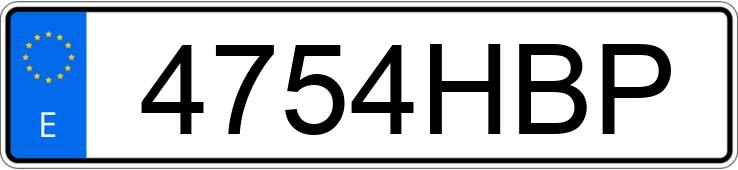 Numer rejestracyjny 4754HBP posiada CITROEN C4 Numer rejestracyjny 4754HBP posiada CITROEN C4