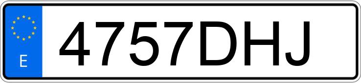 Numer rejestracyjny 4757DHJ posiada RENAULT KANGOO Numer rejestracyjny 4757DHJ posiada RENAULT KANGOO