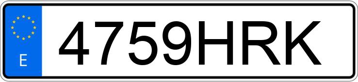 Numer rejestracyjny 4759HRK posiada DACIA DUSTER Numer rejestracyjny 4759HRK posiada DACIA DUSTER