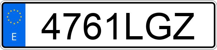 Numer rejestracyjny 4761LGZ posiada VOLKSWAGEN GOLF Numer rejestracyjny 4761LGZ posiada VOLKSWAGEN GOLF