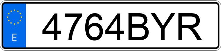 Numer rejestracyjny 4764BYR posiada BMW X5 Numer rejestracyjny 4764BYR posiada BMW X5