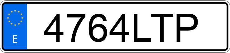 Numer rejestracyjny 4764LTP posiada PEUGEOT 2008