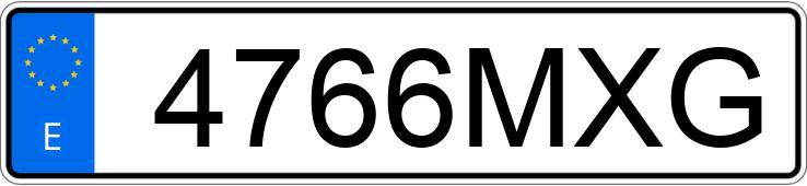 Numer rejestracyjny 4766MXG posiada VOLKSWAGEN GOLF Numer rejestracyjny 4766MXG posiada VOLKSWAGEN GOLF