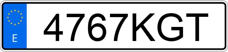 Numer rejestracyjny 4767KGT posiada SEAT ATECA Numer rejestracyjny 4767KGT posiada SEAT ATECA