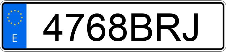 Numer rejestracyjny 4768BRJ posiada SEAT LEON