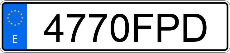 Numer rejestracyjny 4770FPD posiada CITROEN C4 Numer rejestracyjny 4770FPD posiada CITROEN C4