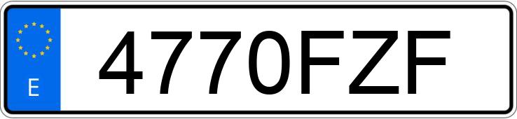 Numer rejestracyjny 4770FZF posiada RENAULT MEGANE Numer rejestracyjny 4770FZF posiada RENAULT MEGANE