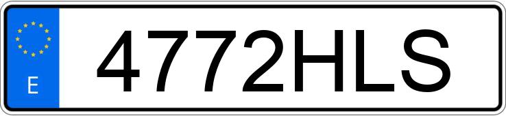 Numer rejestracyjny 4772HLS posiada CHEVROLET-GM CAPTIVA