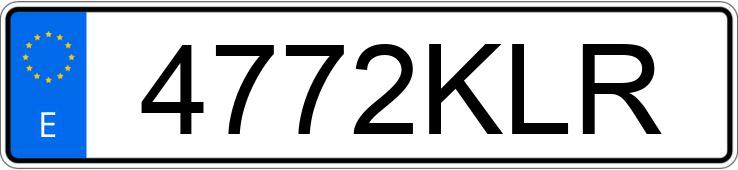 Numer rejestracyjny 4772KLR posiada KYMCO GRAND DINK 125 Numer rejestracyjny 4772KLR posiada KYMCO GRAND DINK 125