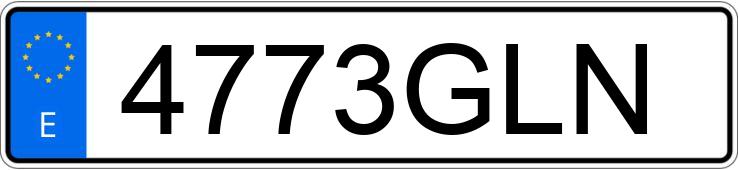 Numer rejestracyjny 4773GLN posiada HONDA CIVIC