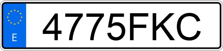 Numer rejestracyjny 4775FKC posiada MERCEDES M (163-164)