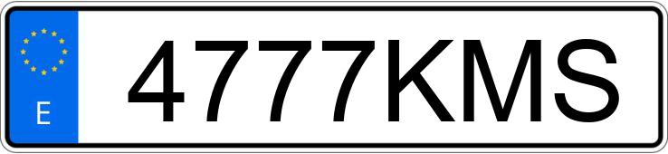 Numer rejestracyjny 4777KMS posiada VOLVO C70