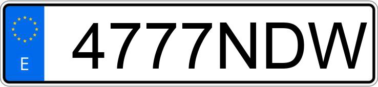 Numer rejestracyjny 4777NDW posiada MERCEDES G (463) Numer rejestracyjny 4777NDW posiada MERCEDES G (463)