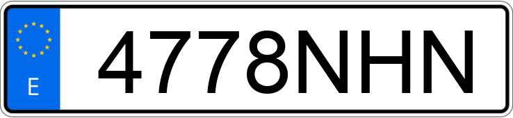 Numer rejestracyjny 4778NHN posiada PEUGEOT 208 Numer rejestracyjny 4778NHN posiada PEUGEOT 208