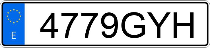 Numer rejestracyjny 4779GYH posiada BMW SERIE 3 Numer rejestracyjny 4779GYH posiada BMW SERIE 3