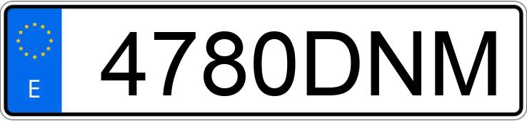 Numer rejestracyjny 4780DNM posiada FORD FIESTA Numer rejestracyjny 4780DNM posiada FORD FIESTA