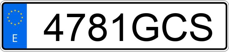 Numer rejestracyjny 4781GCS posiada OPEL VIVARO Numer rejestracyjny 4781GCS posiada OPEL VIVARO